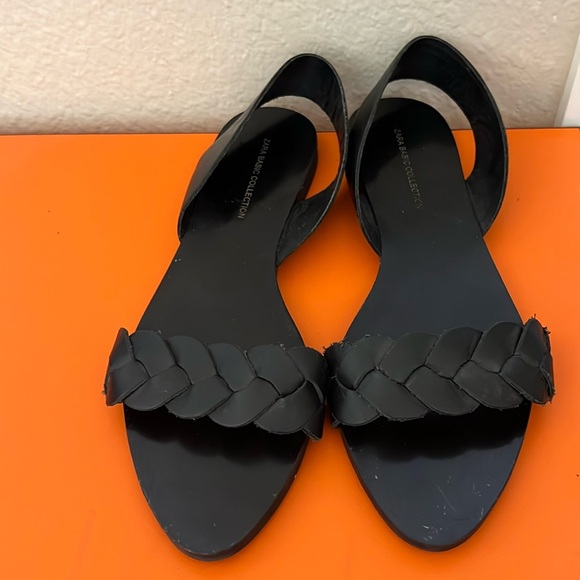 Zara Flat Sandals 37 - Picture 1 of 6